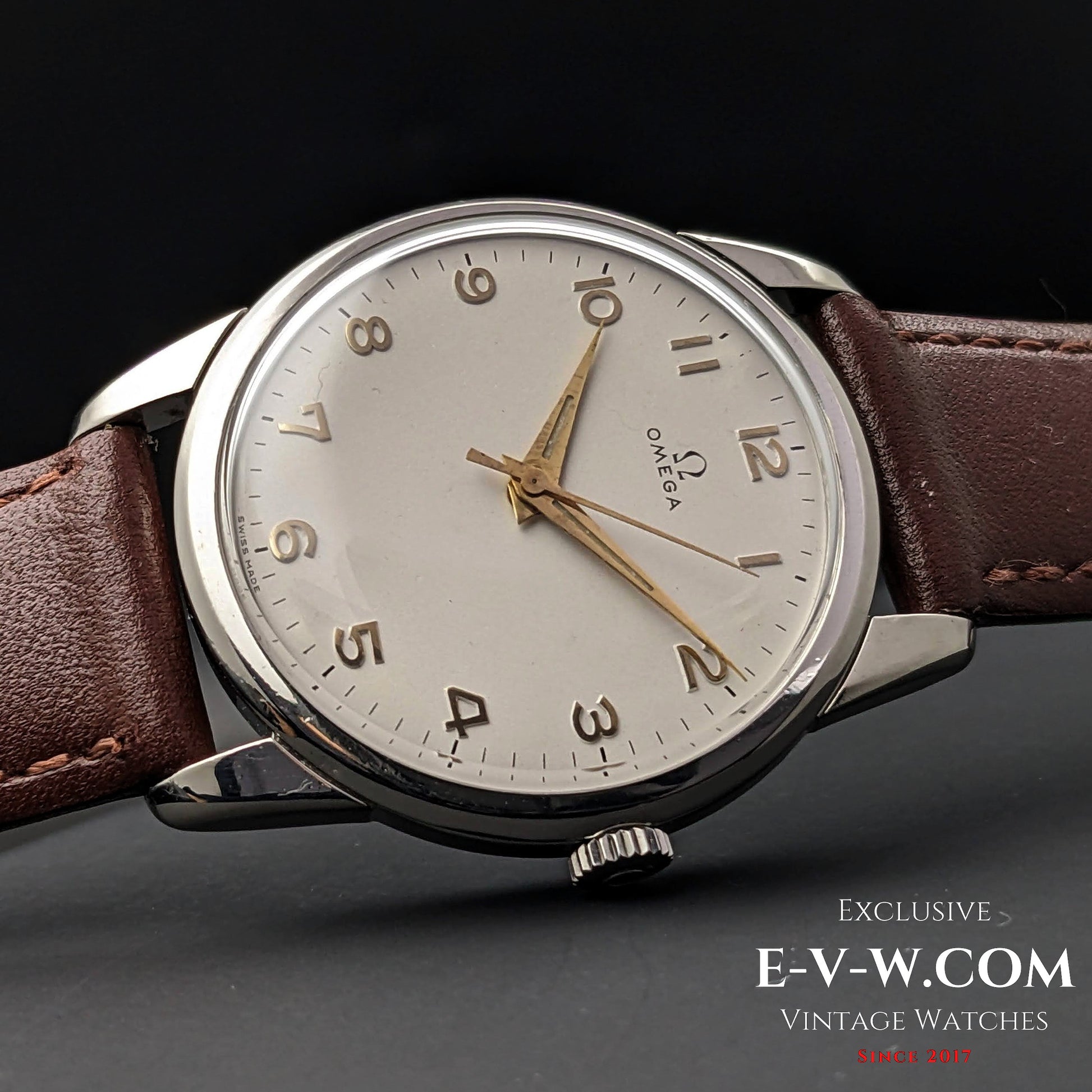 66 Years Old Vintage Omega Calatrava 14726 1SC / Cal. 285 (30T2 family) / Vintage 1958