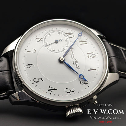 106 Years Old Antique IWC Schaffhausen Pocket Watch Movement / Cal. 52 / Antique 1918