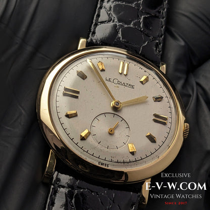 80 Years Old Vintage Jaeger LeCoultre 14K solid Gold / Cal. 480 / Vintage 1940s