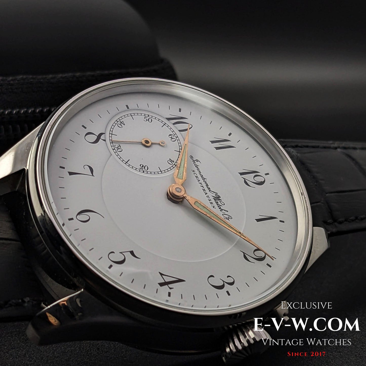 109 Old Antique IWC SCHAFFHUSEN Pocket Watch Movement cal. 52 Antique 1914