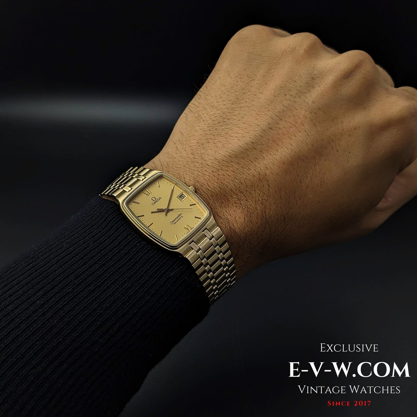 50 Years Old Vintage Omega Seamaster Quartz / Mint Conditio / Cal.1430 / Vintage 1970s