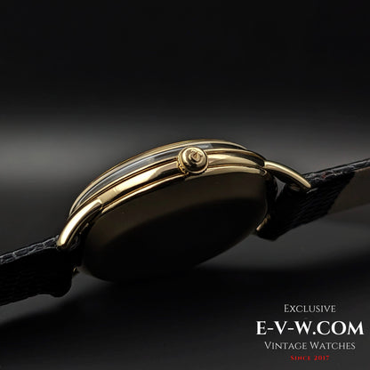 74 Years Old Vintage Omega Automatic Bumper / 14K solid Gold Ref. G6518 / Cal. 351 / Vintage 1950