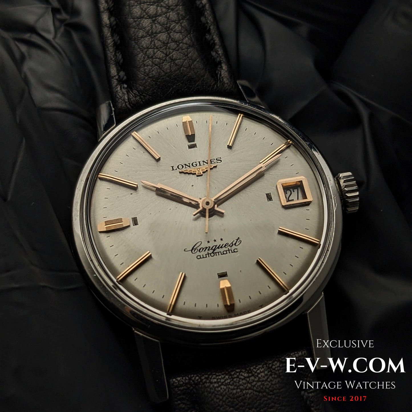 59 Years Old Vintage Longines Conquest Automatic / Ref. 9024 / Cal. 291 / Vintage 1966