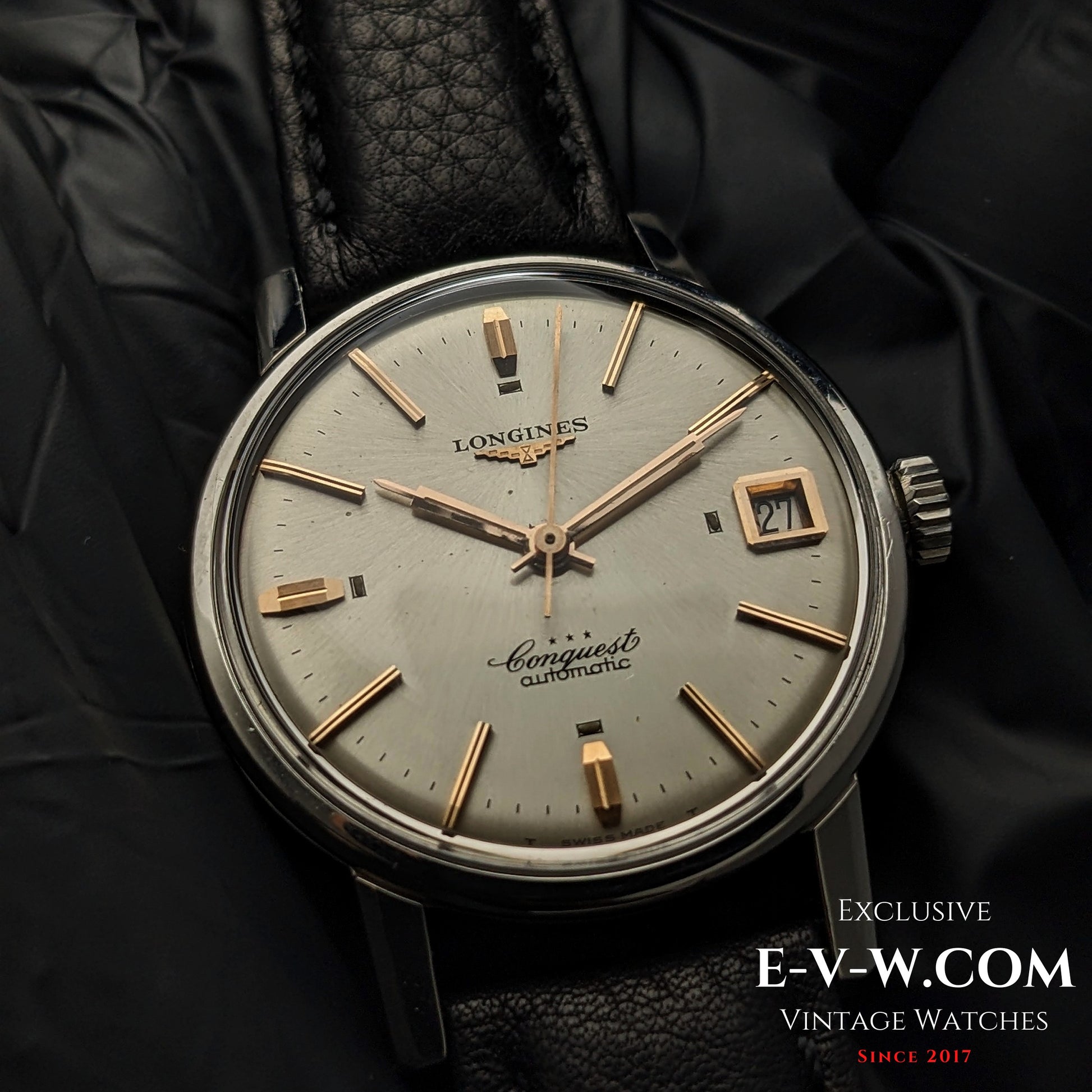 59 Years Old Vintage Longines Conquest Automatic / Ref. 9024 / Cal. 291 / Vintage 1966