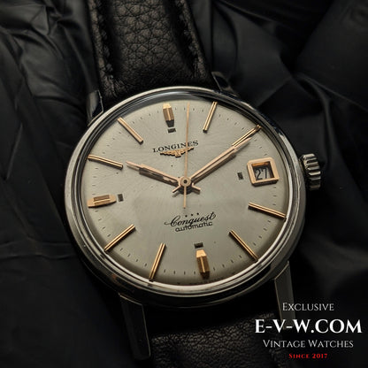 59 Years Old Vintage Longines Conquest Automatic / Ref. 9024 / Cal. 291 / Vintage 1966