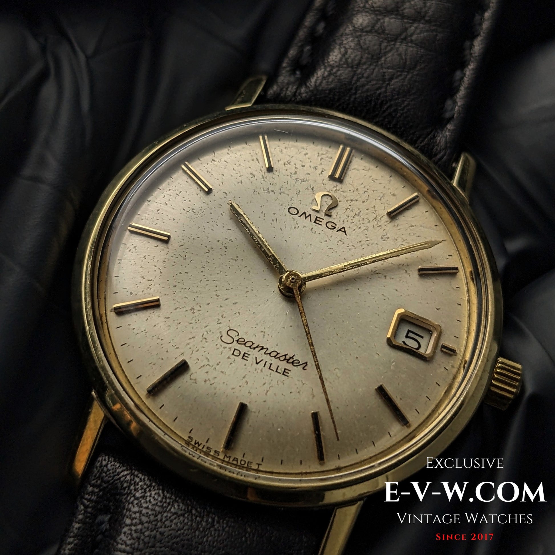 61 Years Old Vintage Omega Seamaster DeVille / Ref. 136020 / Cal. 611 / Vintage 1964