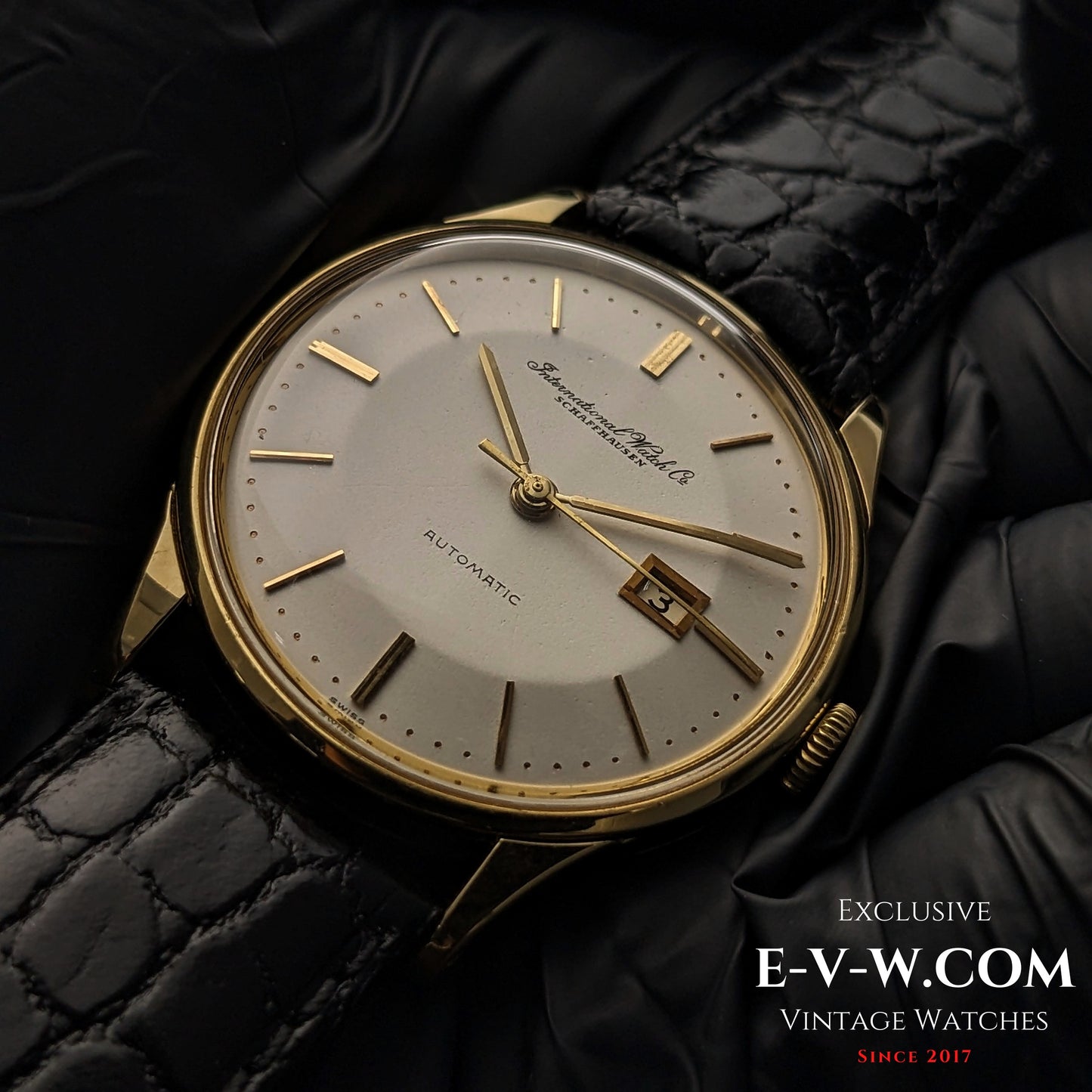 IWC Schaffhausen AUTOMATIC Date | Pie-Pan Dial | Gold-capped | Cal. 8531 | Vintage 1962 | Service 08/2025