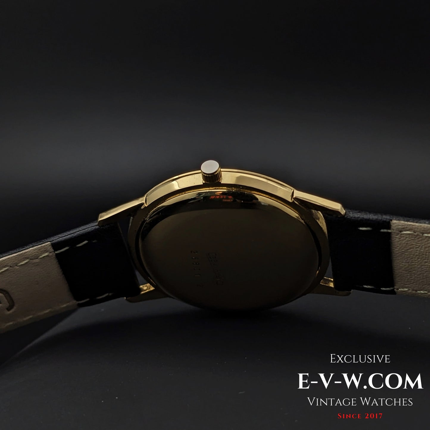 50 Years Old Vintage Eberhard & Co Royal Matic Automatic / 18K Gold / Cal. 2677 / Vintage 1970s