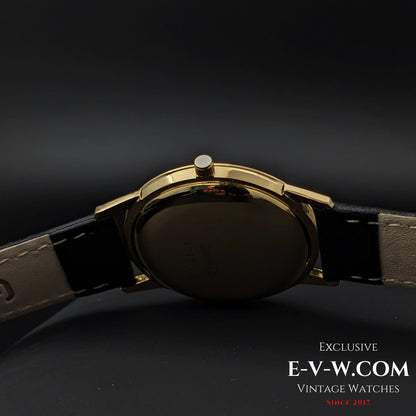 50 Years Old Vintage Eberhard & Co Royal Matic Automatic / 18K Gold / Cal. 2677 / Vintage 1970s