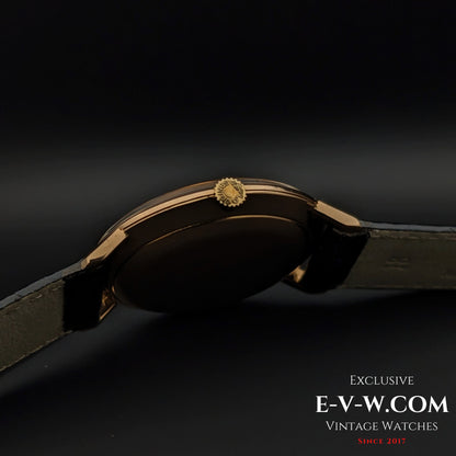 58 Vintage Longines Classic Calatrava 18k rose gold Ref. 7511 / Cal. 370 Vintage 1966