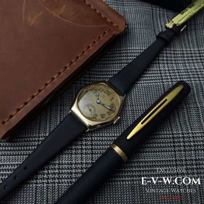 96 Years Old Antique Omega Art Deco Gold Plaqué | Cal. 26.5 SOB | Antique 1929 | Serviced