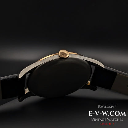 66 Years Old Vintage Longines Calatrava Oversize Jumbo Two Tone Ref. 4914 Cal. 12.68Z  Vintage 1958