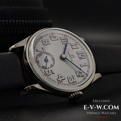 84 Years Old Rare Omega Art Deco / Cal. 25,6SOBT3/ Vintage 1939