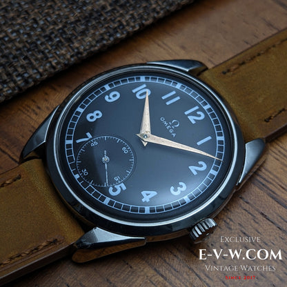 70 Years old Omega Vintage Black Dial | Ref. 2900-1 | Cal 267 (30T2) | Vintage 1956 | Serviced