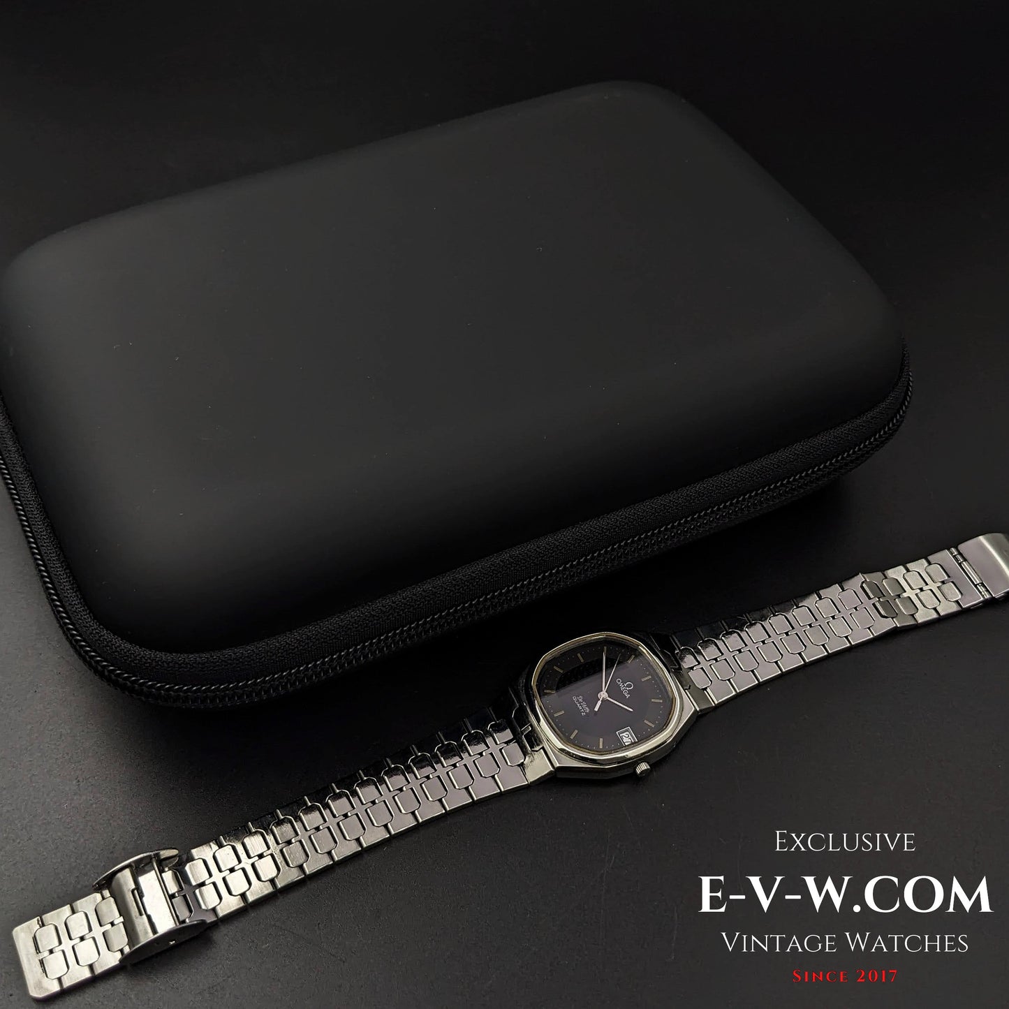 Omega DeVille Quartz / Two-tone dial / Cal. 1332 / Vintage 1979