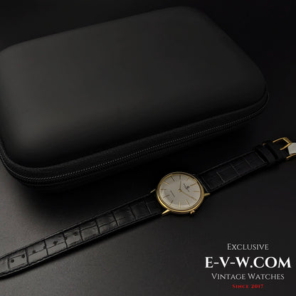 60 Years Old Vintage Baume & Mercier Genève Baumatic 18k Gold / Cal. MB 12800 Micro rotor / Vintage 1960s