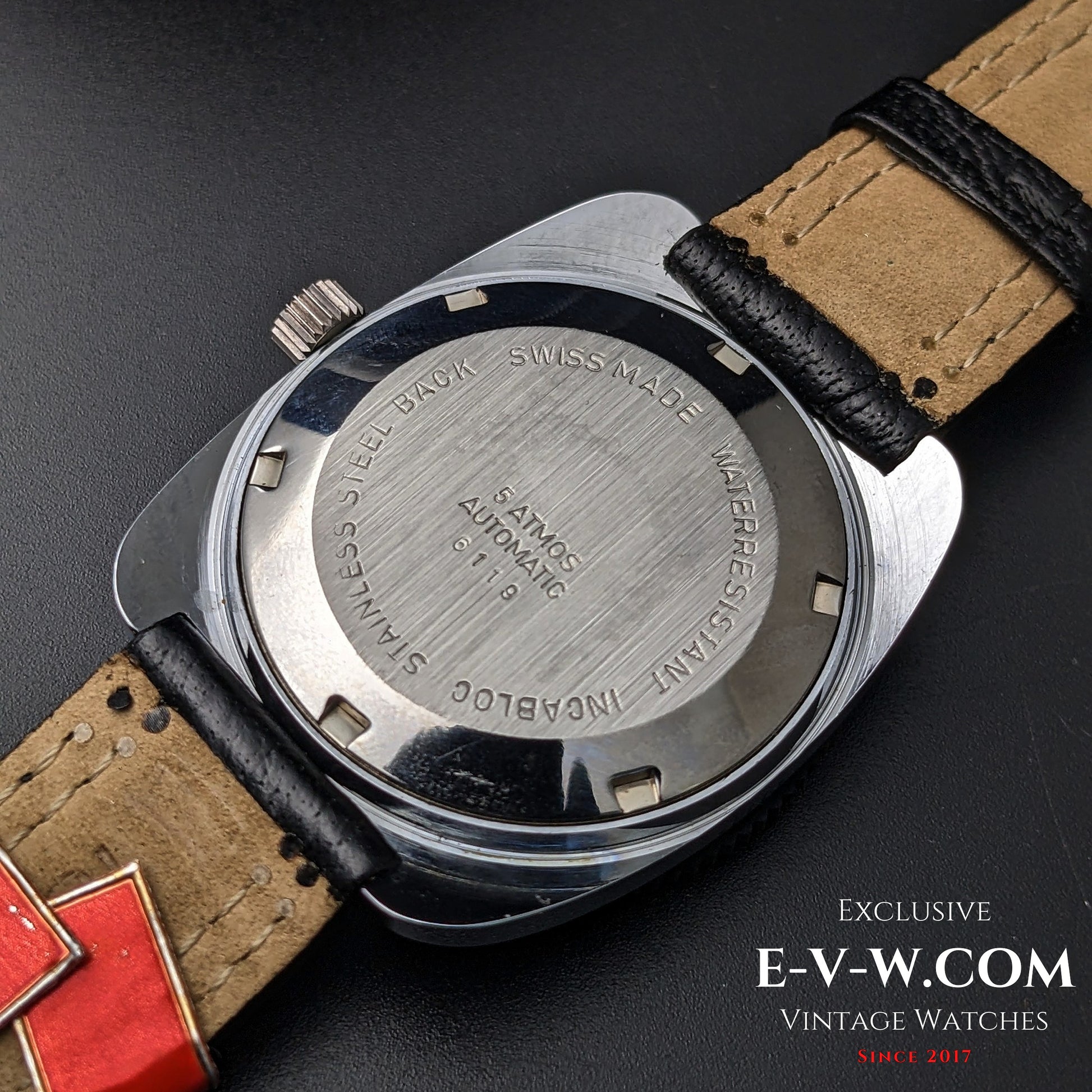 55 Years Old Vintage Tourist NOS Automatic / Diver / 25 Jewels / Cal. 2728 / Vintage 1970