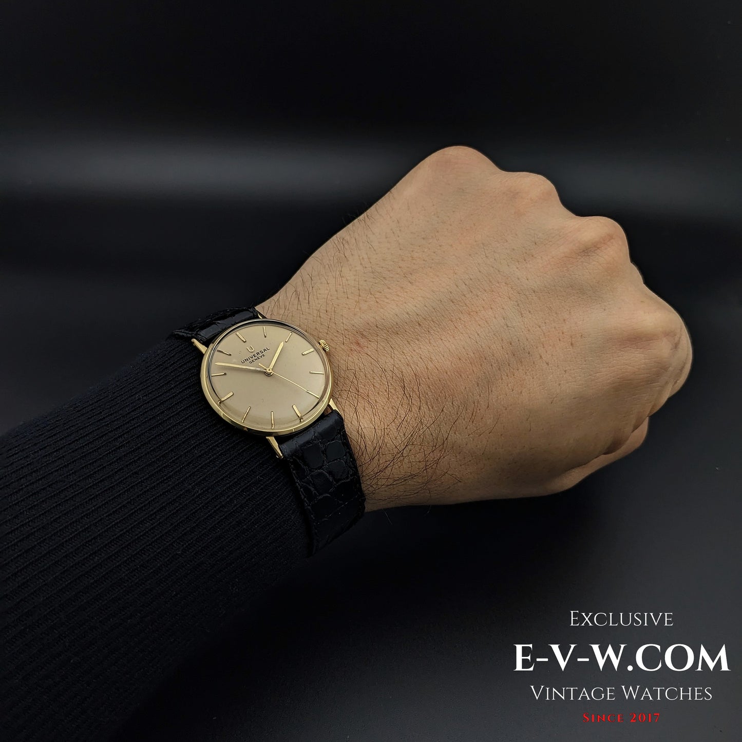 64 Vintage Universal Genève 18k Solid Gold / Cal. 1107 Vintage 1960