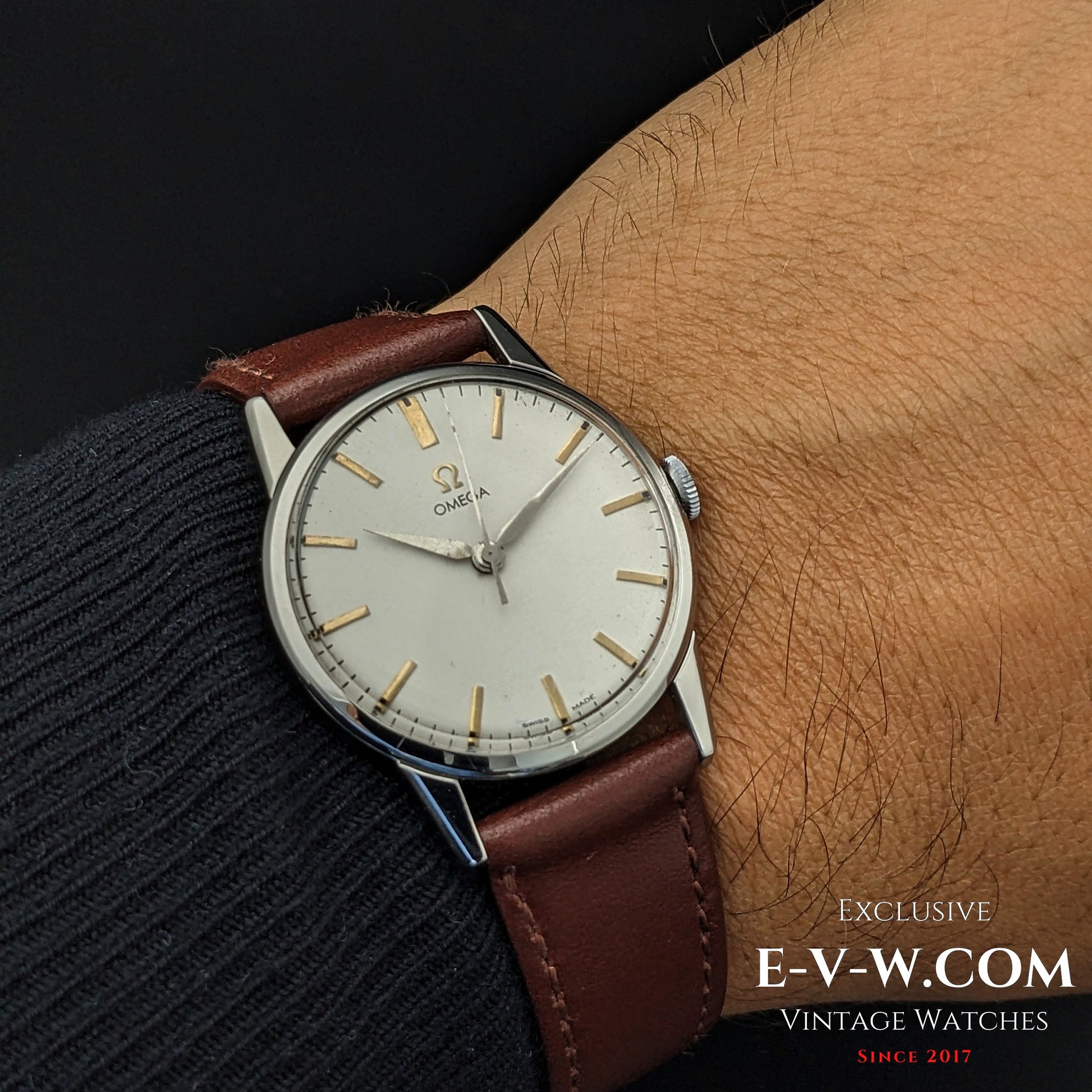 63 Years Old Vintage Omega Classic Ref. 14714-61SC / Cal. 285(30T2) Vintage 1961