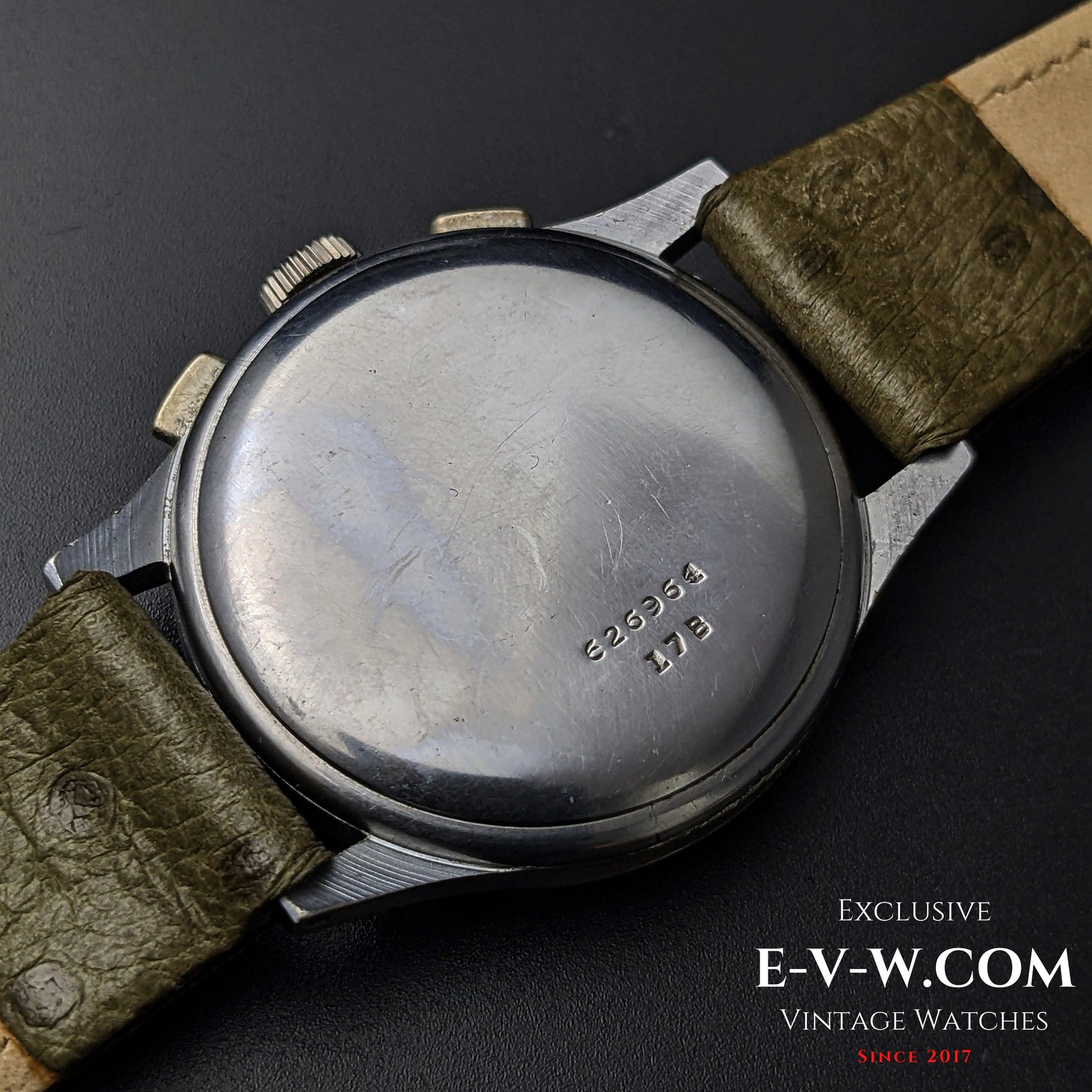 80 Years Old Vintage Breitling Chronograph / WWII / Ref. 178 / Cal. Venus 175 / Vintage 1945