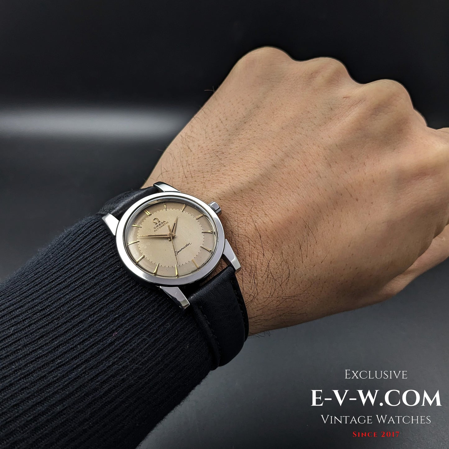 70 Years Old Vintage Omega Seamaster Bumper Automatic Ref. 2577 / Cal. 354 Vintage 1954