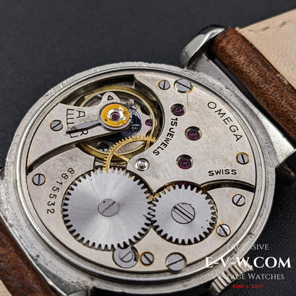 88 Years Old Vintage Omega  Scarab Art Deco  / Ref.  / Cal. 26.5 SOB T2 / Vintage 1935