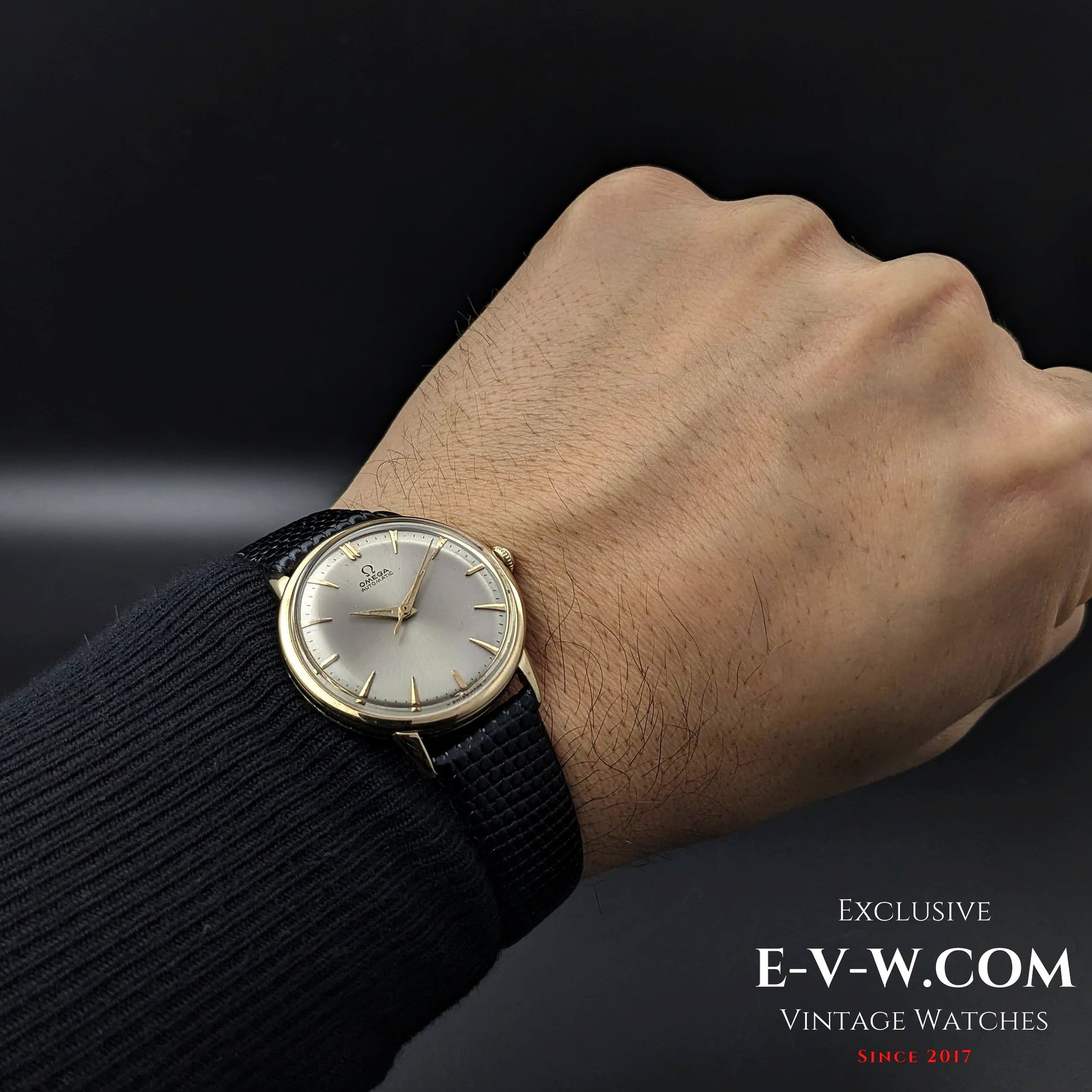 74 Years Old Vintage Omega Automatic Bumper / 14K solid Gold Ref. G6518 / Cal. 351 / Vintage 1950