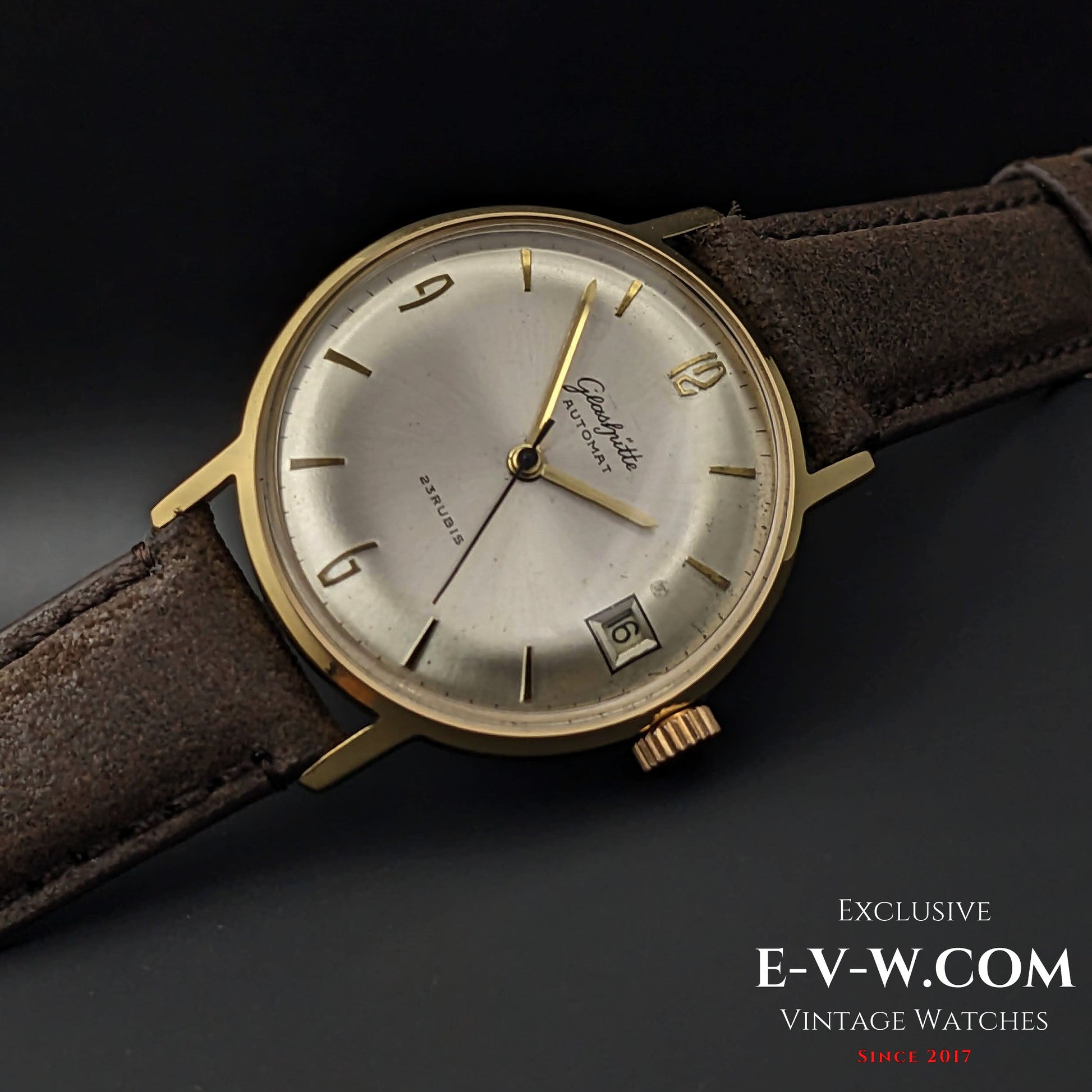 53 Years Old Vintage GUB Glashutte AUTOMAT   / Cal. 67.1 / Vintage  1970