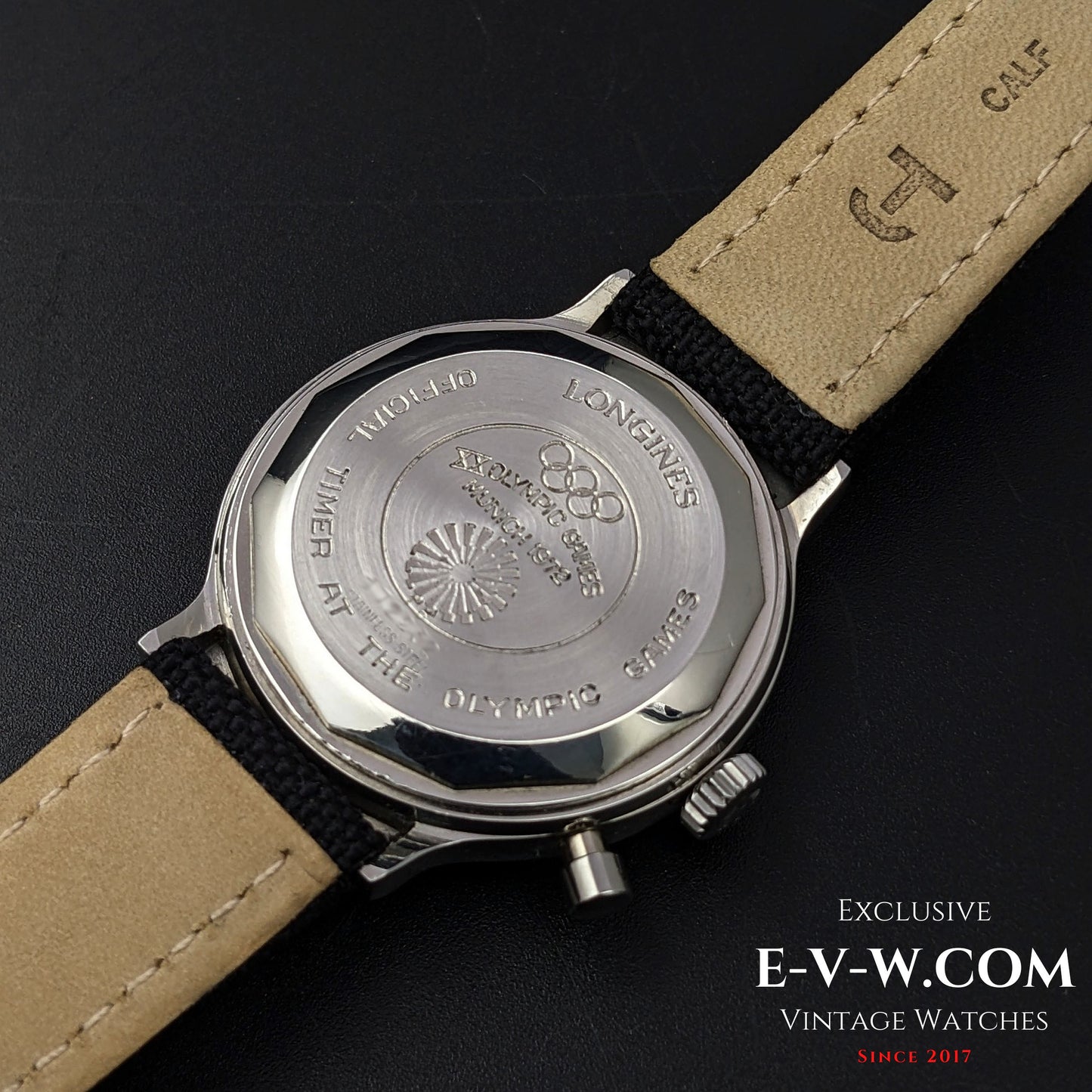 52 Years Old Vintage Longines Conquest OLYMPIC GAMES MUNICH 1972 Ref. 86141 / Cal. 334 / Vintage1972