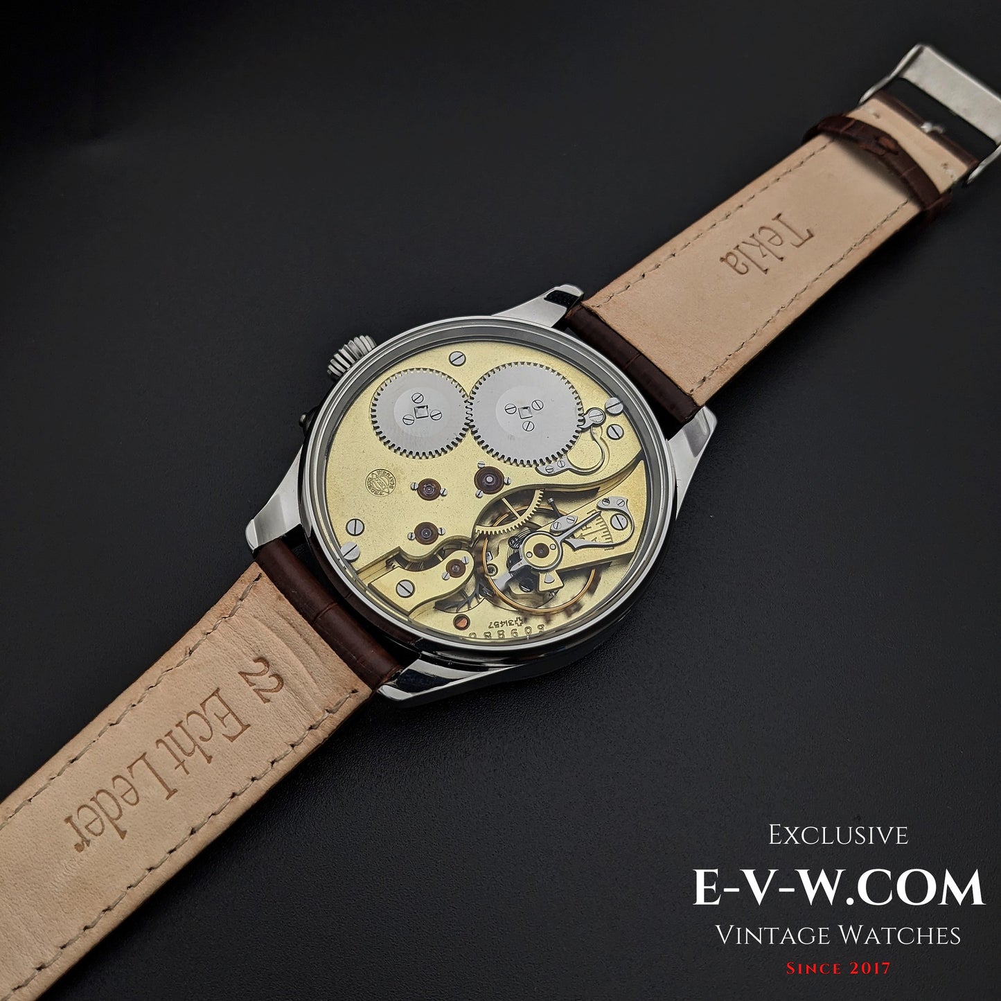 113 Years Old Antique IWC Schaffhausen JUmbo / Pocket Watch Movement / Cal. 53 / Antique 1911