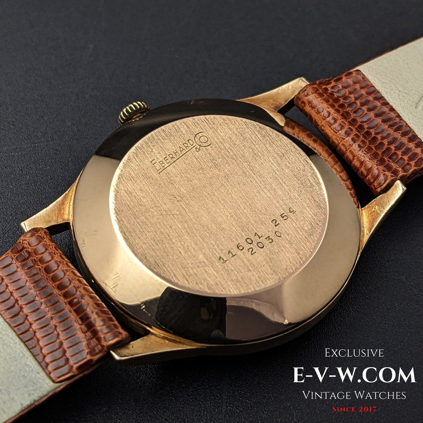 74 Years Old Vintage Eberhard & Co 18k Gold / Automatic Ref. 11601 / Cal. 11500 / Vintage 1950