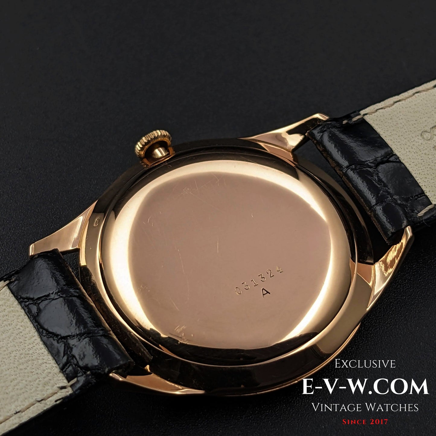 59 Years Old Vintage Zenith 18K Rose Gold 7583-1 / Cal. 40T / Vintage 1956 /e-v-w.com