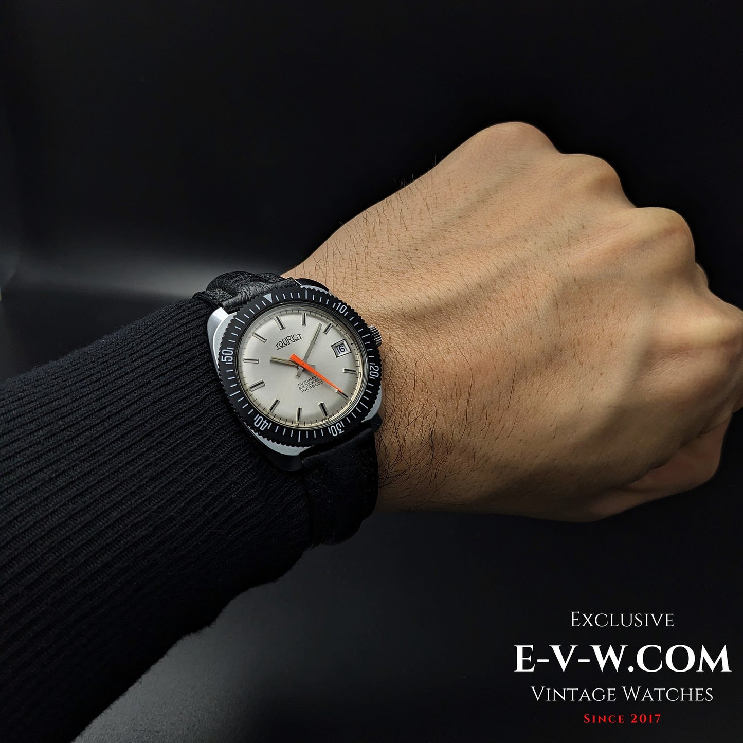 55 Years Old Vintage Tourist NOS Automatic / Diver / 25 Jewels / Cal. 2728 / Vintage 1970