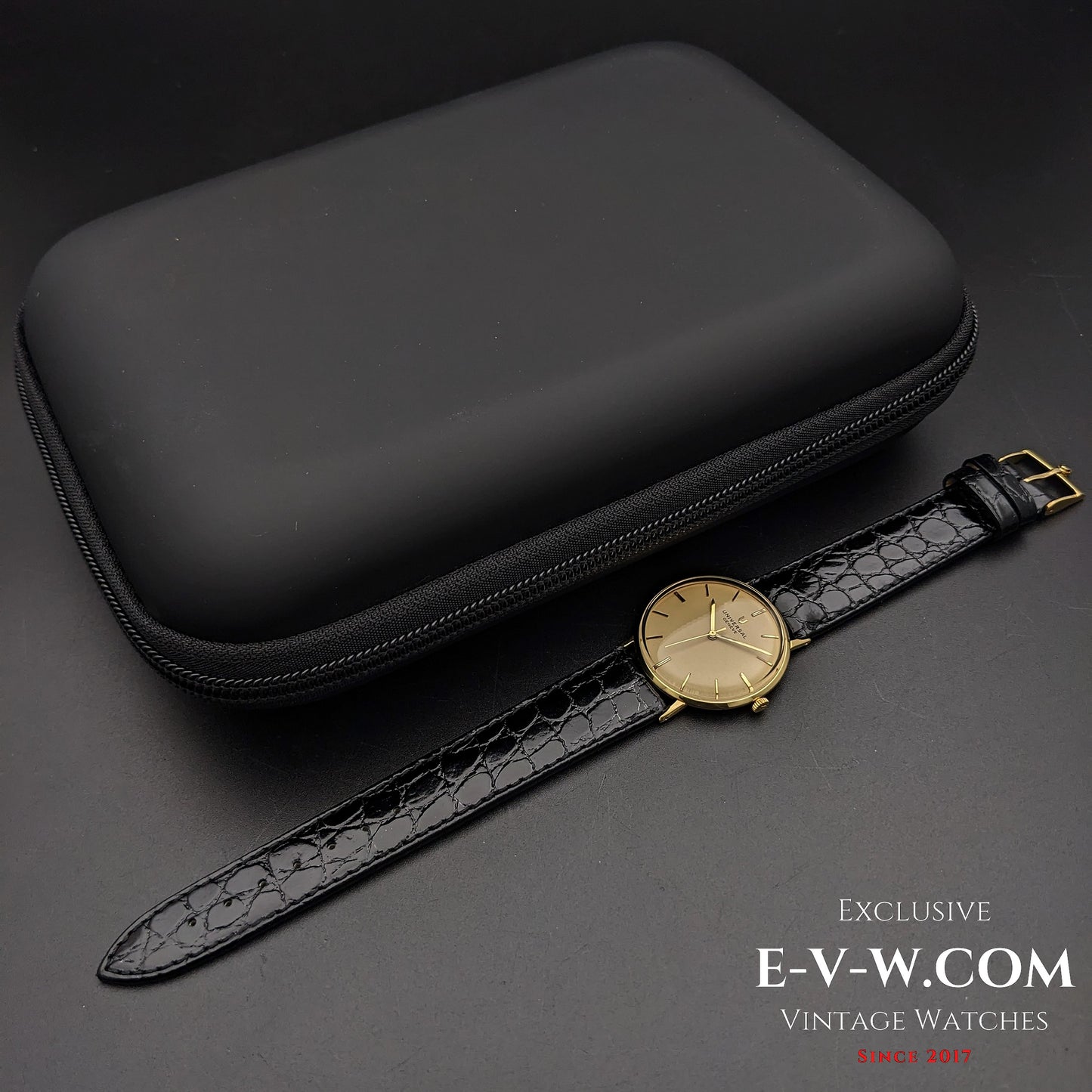 64 Vintage Universal Genève 18k Solid Gold / Cal. 1107 Vintage 1960