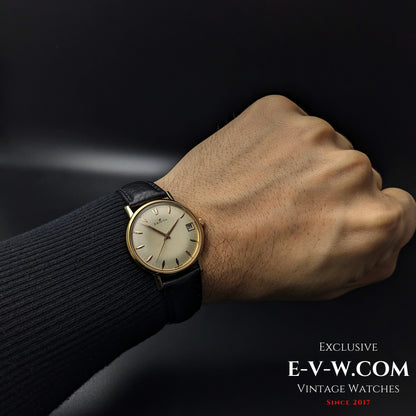 65 Years Old Vintage Zenith Classic / Gold plaque / Cal. 2522C / Vintage 1960