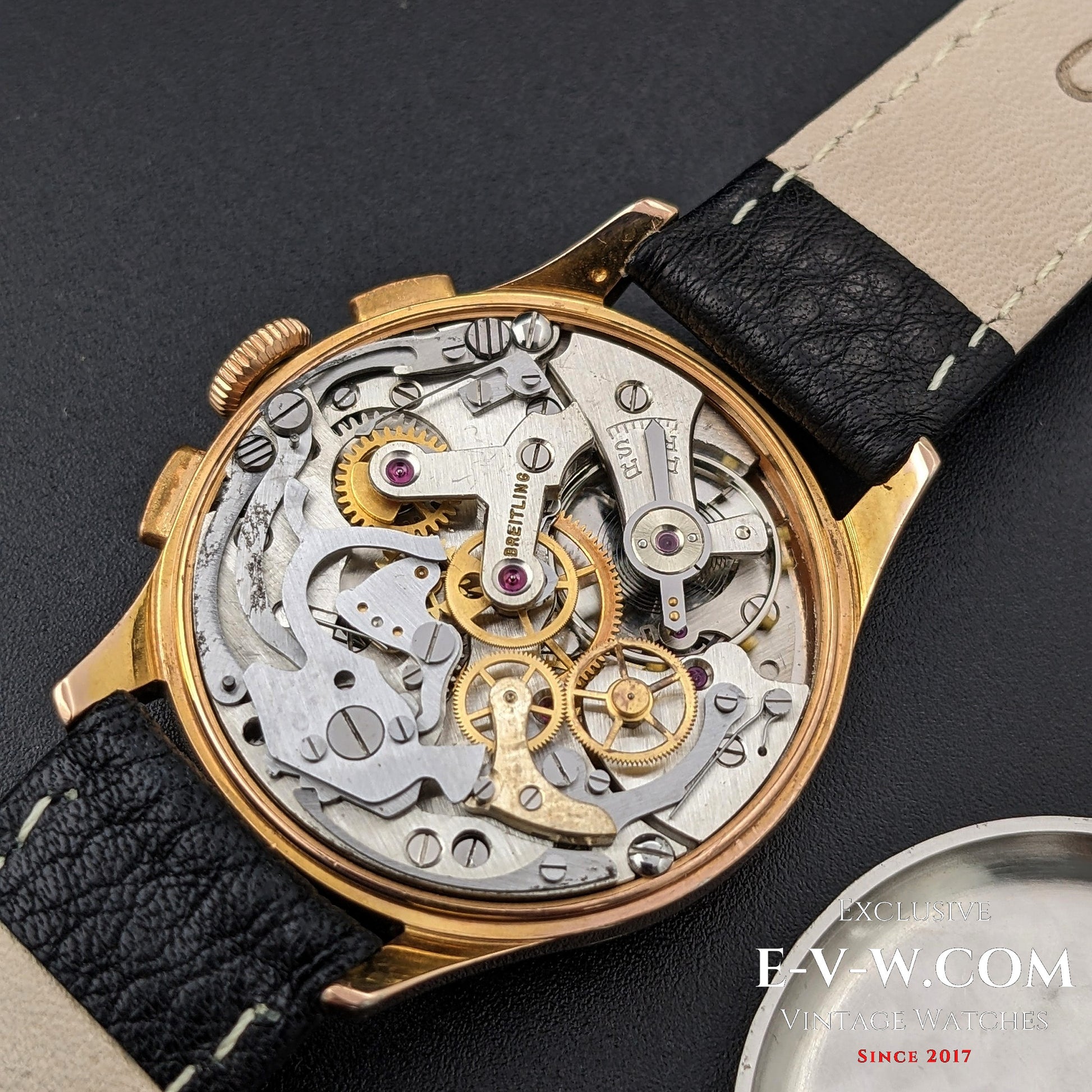 84 Vintage Breitling Cadette Chronographe / Cal. Venus 188 Vintage 1940