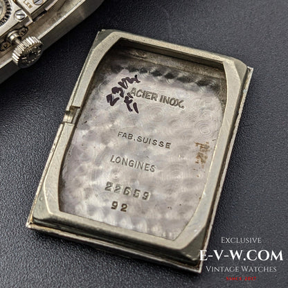 67 Years Old Vintage Longines Square Art Deco / Cal. 9LT / Vintage 1956			