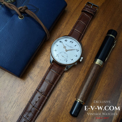 117 Years Old  IWC Schaffhausen | Pocket-to-Wrist Conversion | Cal. 53 SAv (19''' H 6½) | Antique 1908 | Serviced