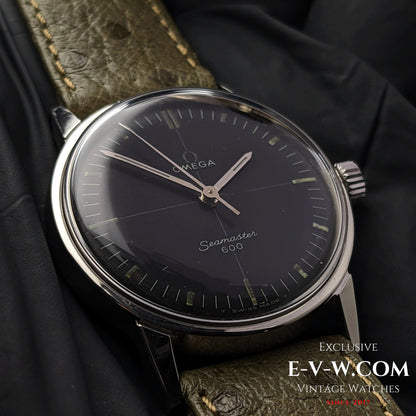 57 Years Old Rare Vintage Omega Seamaster 600 Cross Hair /  Ref.135.012 / Cal. 601 / Vintage 1966