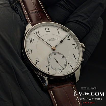 113 Years Old Antique IWC Schaffhausen JUmbo / Pocket Watch Movement / Cal. 53 / Antique 1911