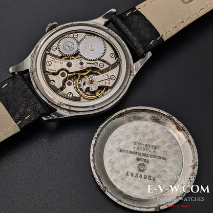 68 Years Old Vintage IWC Schaffhausen Classic 50's / Cal. 89 / Vintage 1957