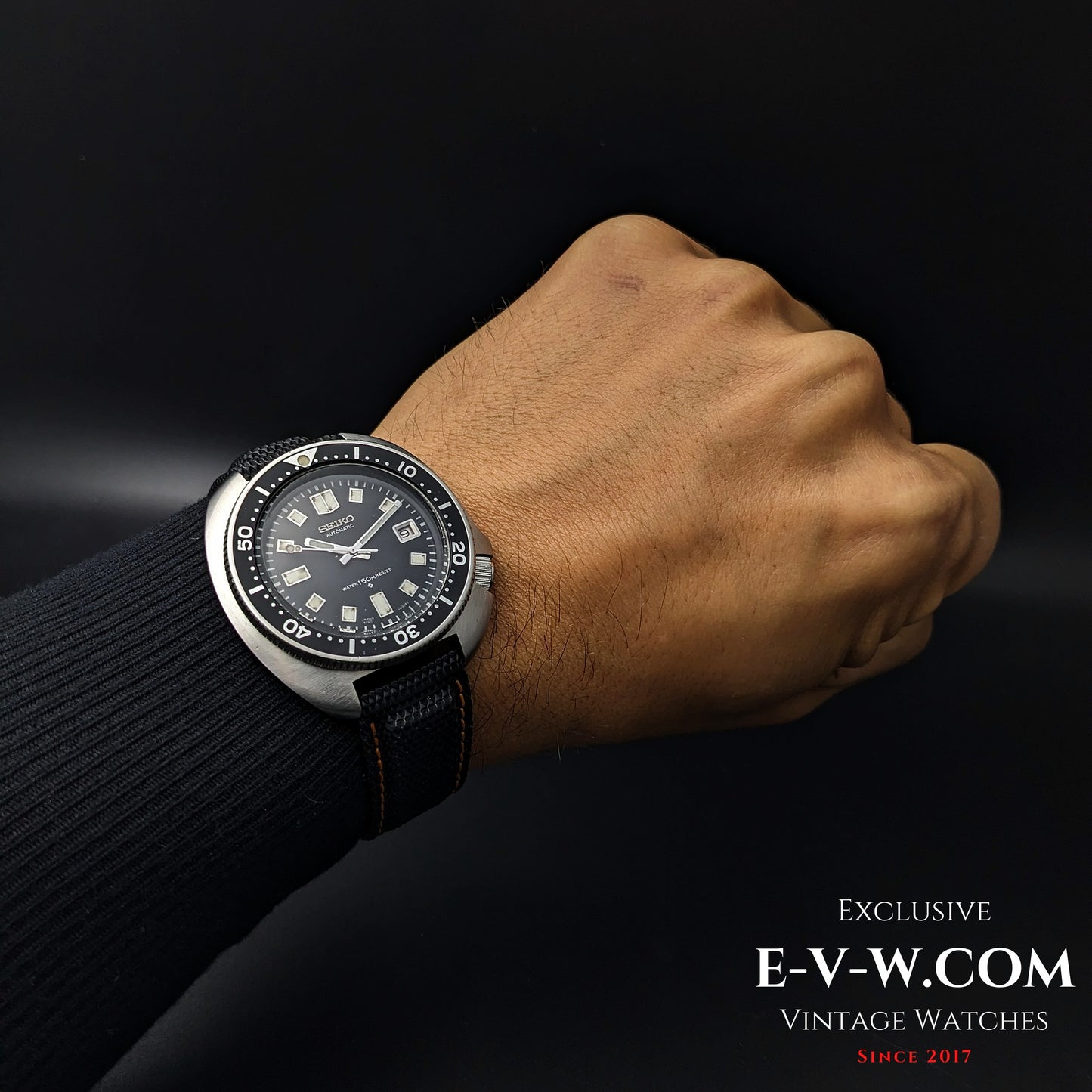 55 Years Old Vintage SEIKO Diver Capitan Willard Automatic Ref. 6105-8110 / Cal. 6105B Vintage 1970