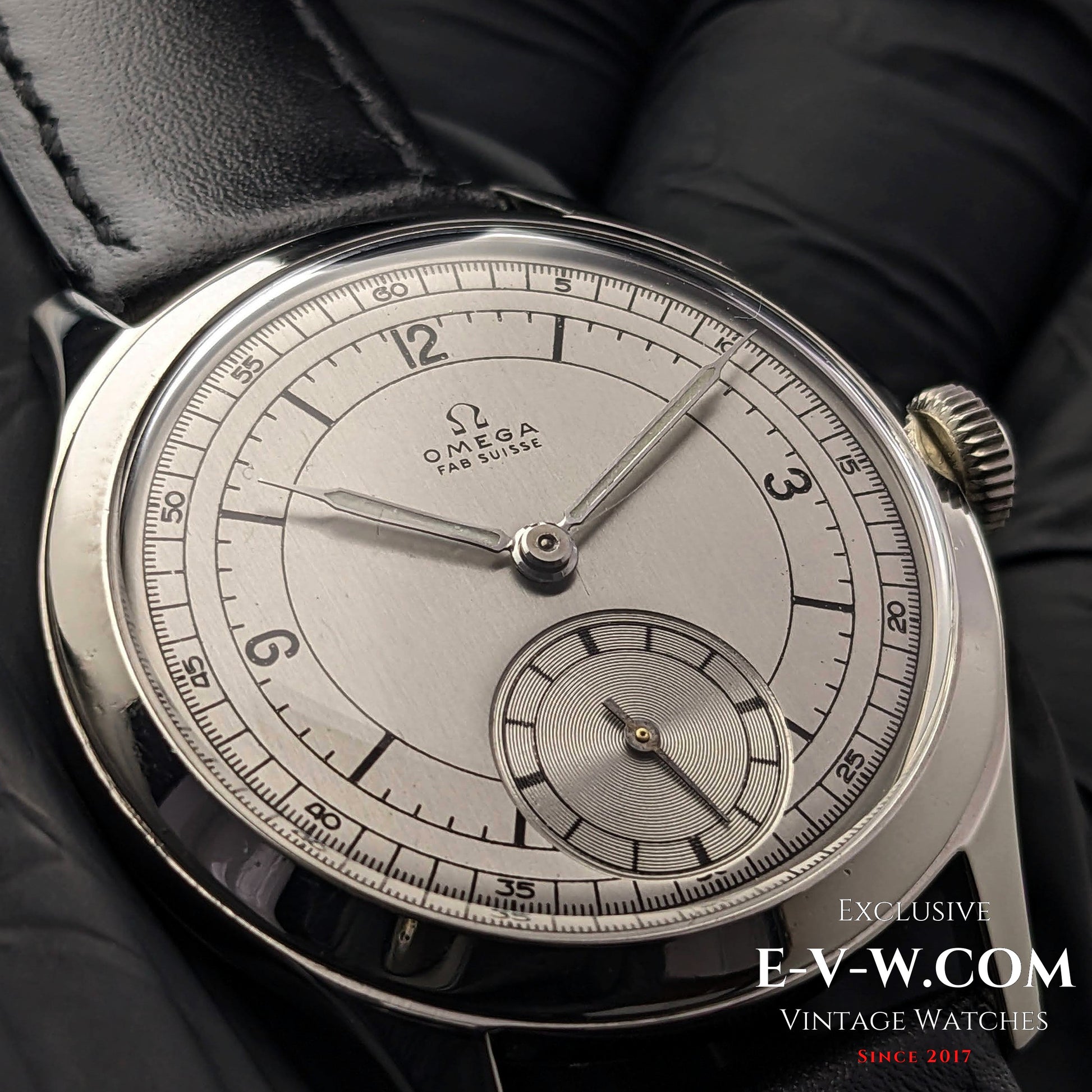 74 Years Old Vintage Omega FAB SUISSE Sector Dial Ref. 2622 2 / Cal. 266 (30T2) / Vintage 1950