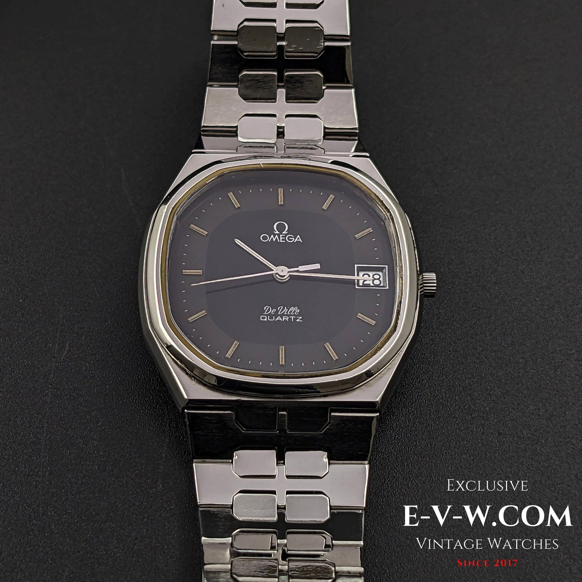 Omega DeVille Quartz / Two-tone dial / Cal. 1332 / Vintage 1979