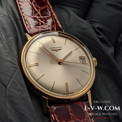57 Years Old Vintage Longines Classic Calatrava 18k Gold / Cal. 701 / Vintage 1966