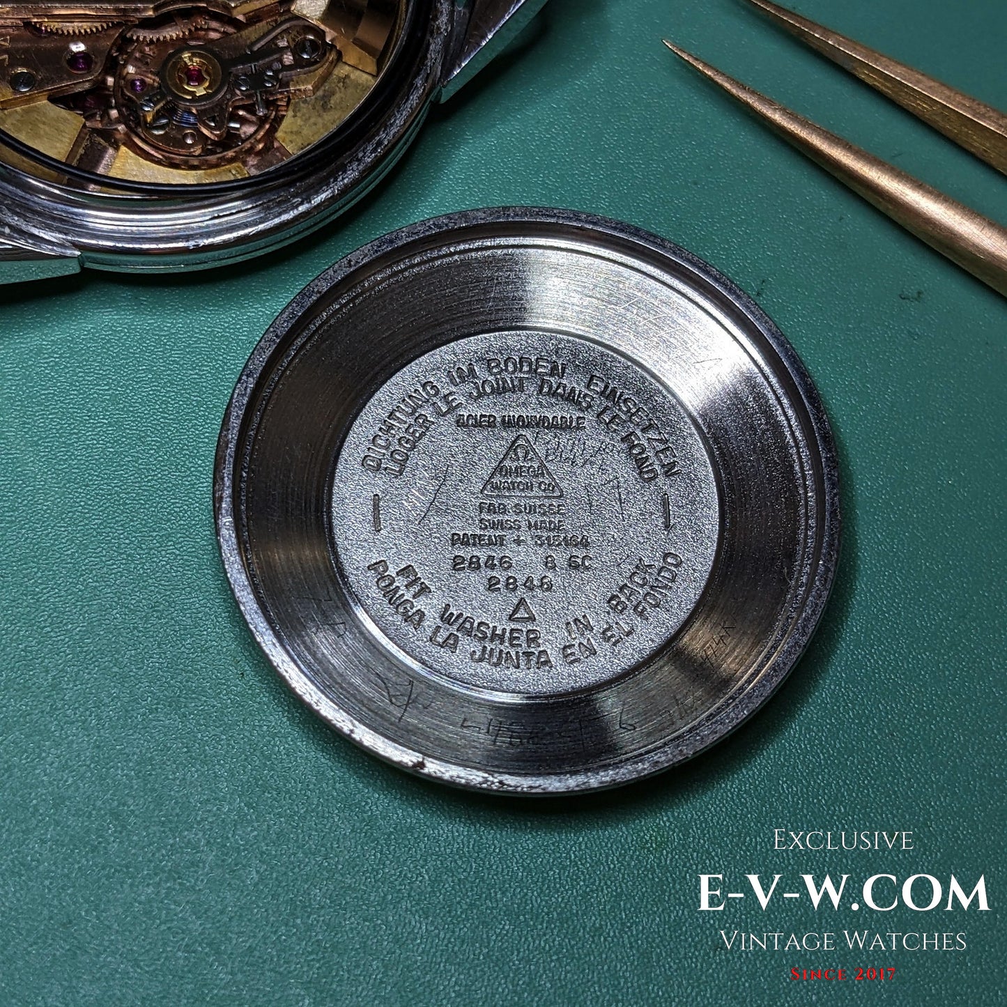 Vintage Omega Seamaster Automatic / Ref. 2846 8SC / Cal. 501 / Vintage 1956