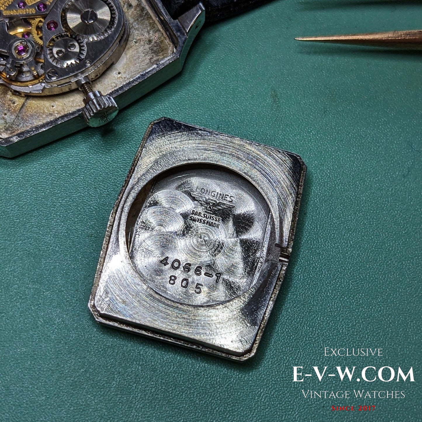 50 Years Old Vintage Longines Lady / Unworn NOS / Ref. 4066-1 / Cal. 5602 / Vintage 1975 / Serviced