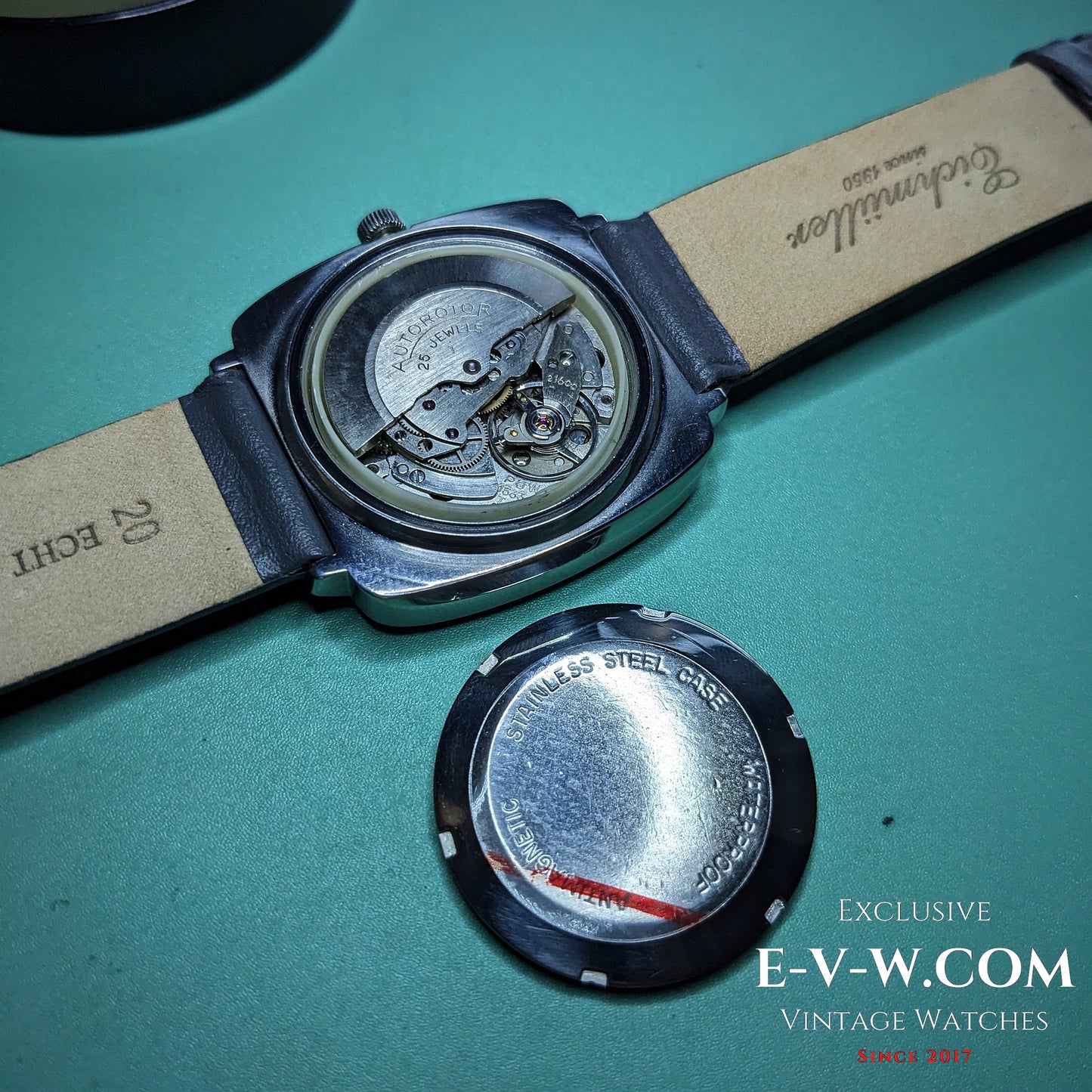 Vintage TUTIMA Glashütte heritage | Automatic TV case Day-Date | Cal. PUW 1563T | Vintage 1970 / Serviced