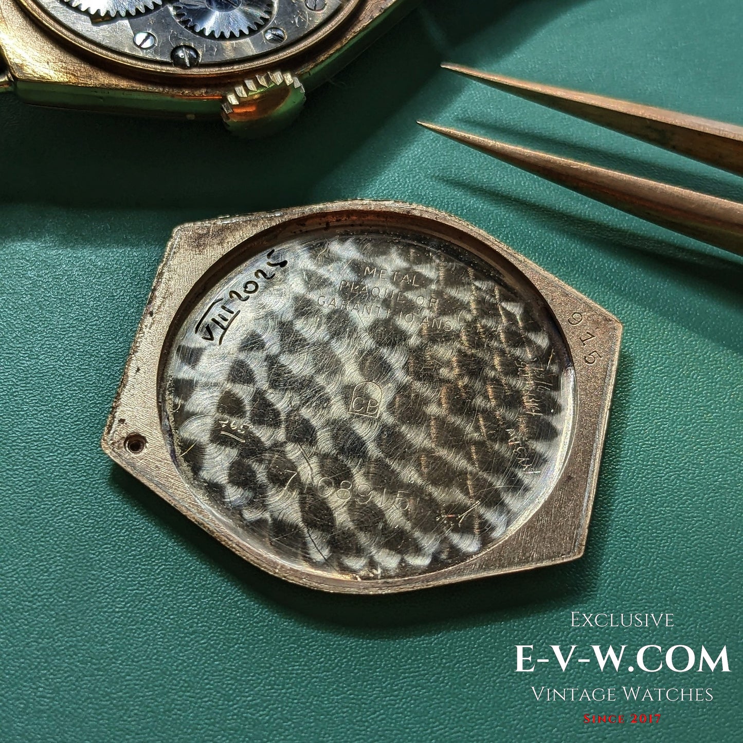 96 Years Old Antique Omega Art Deco Gold Plaqué | Cal. 26.5 SOB | Antique 1929 | Serviced