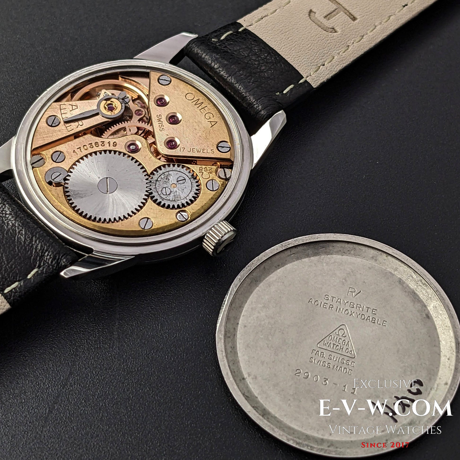 63 Years Old Vintage Omega Geneve / Ref 2903 / Cal. 268 (30T2) / Vintage 1960